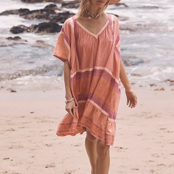 Free People Dresses & Skirts - Free People Horizon Hues Swing Dress SZ S